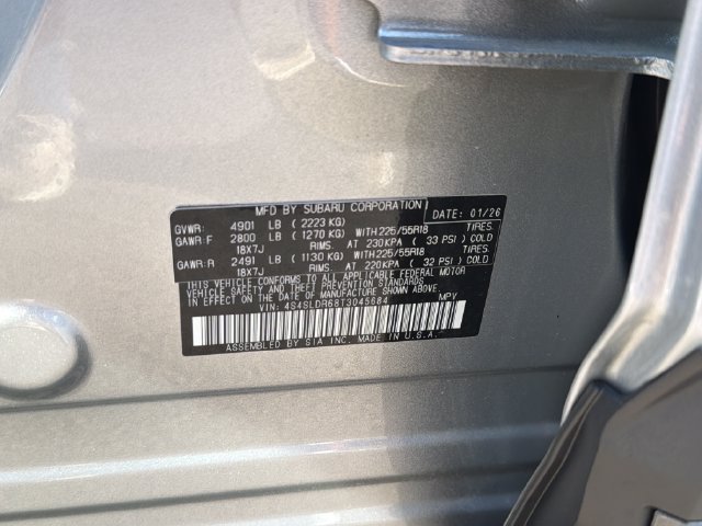 Certified 2026 Subaru Forester Limited AWD/4WD image 30