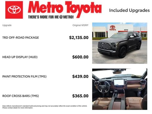 Certified 2026 Toyota Sequoia 1794 Edition w/ TRD Off-Road Package AWD/4WD image 4