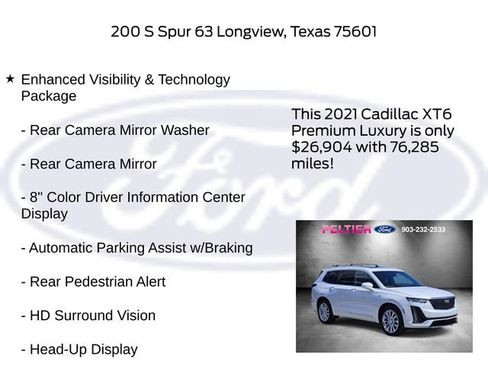Used 2021 Cadillac XT6 Premium Luxury AWD/4WD image 17