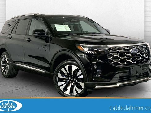 Used 2025 Ford Explorer Platinum w/ LUX Leather Package AWD/4WD image 1
