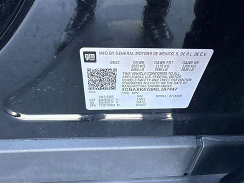 Certified 2024 Chevrolet Equinox LT w/ LPO, Floor Liner Package image 32