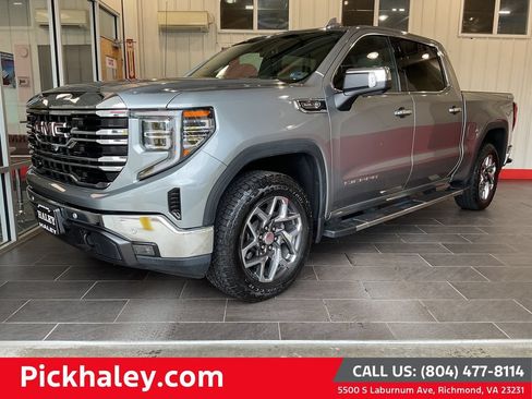 Used 2025 GMC Sierra 1500 SLT w/ SLT Premium Plus Package AWD/4WD image 1