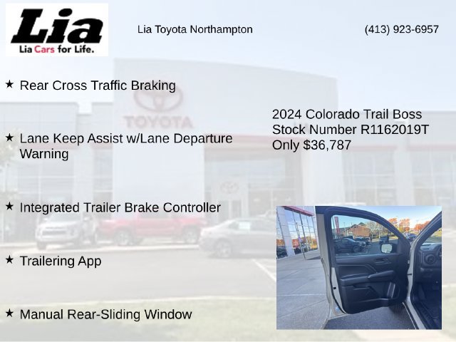 Used 2024 Chevrolet Colorado Trail Boss w/ Advanced Trailering Package AWD/4WD image 31