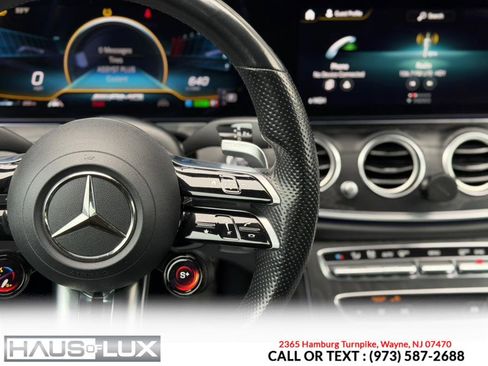 Used 2021 Mercedes-Benz E 53 AMG 4MATIC Sedan w/ Driver Assistance Package image 34