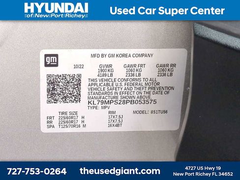 Used 2023 Chevrolet TrailBlazer LT w/ Convenience Package FWD image 32