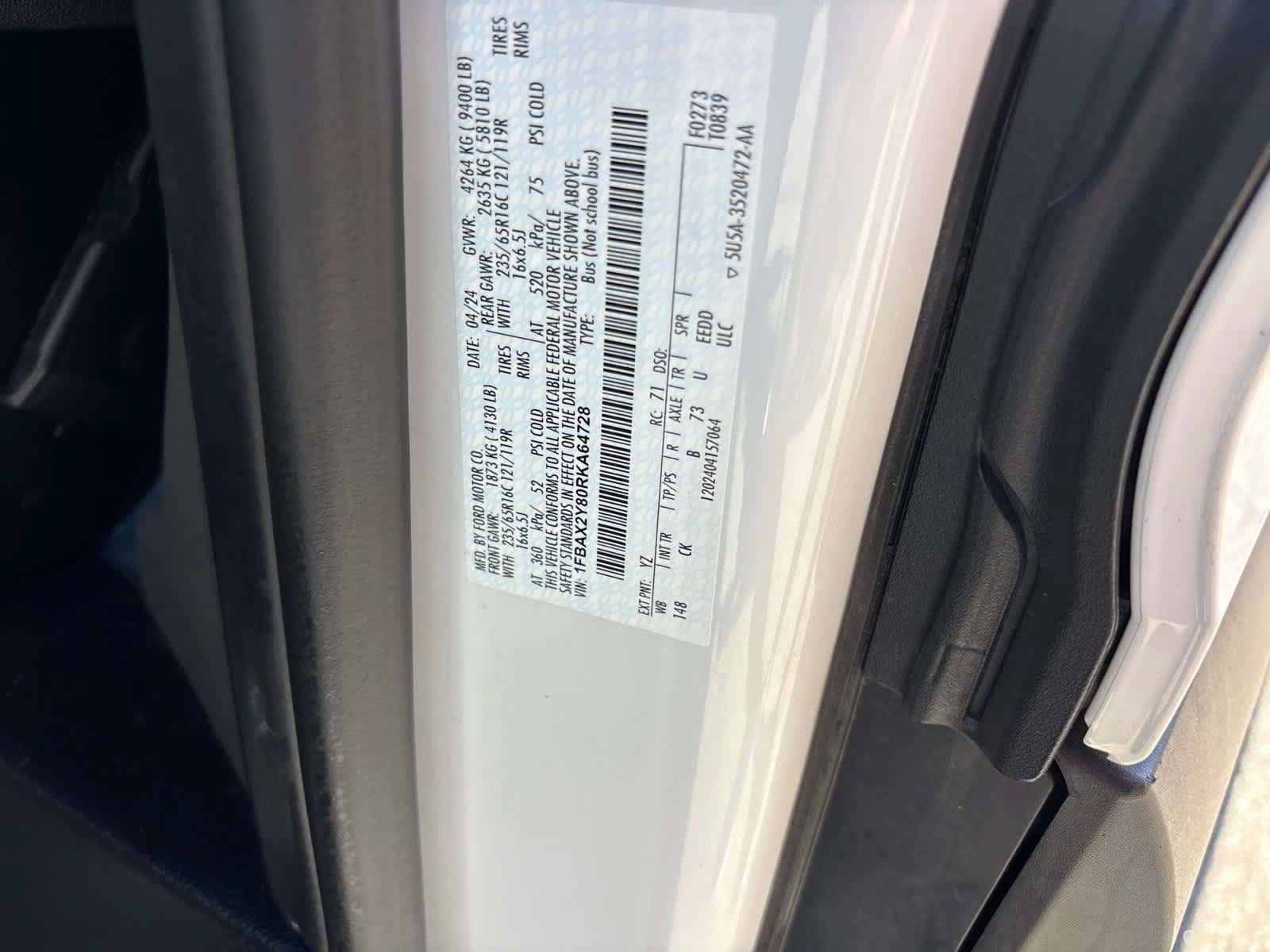 Used 2024 Ford Transit 350 XLT RWD image 35