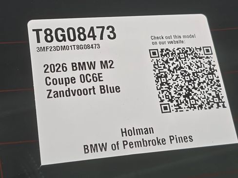Used 2026 BMW M2 w/ Lighting Package RWD image 28