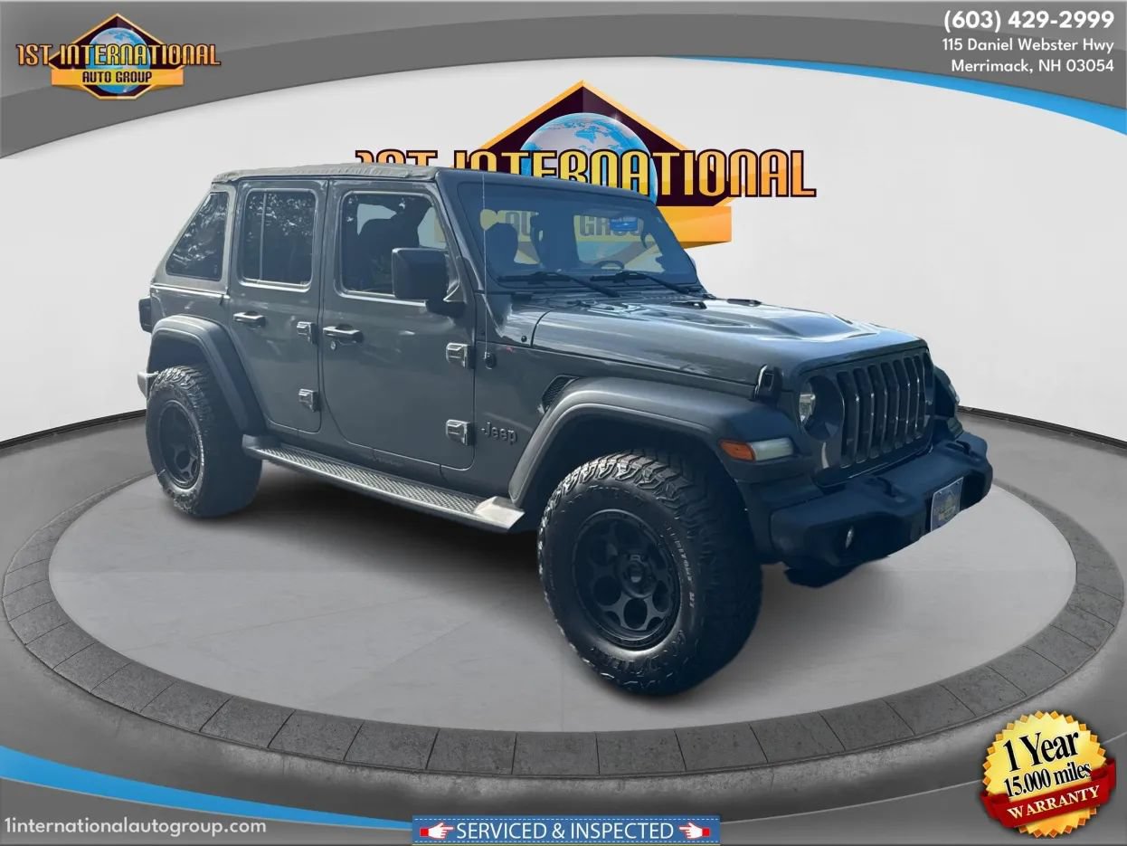 Used 2019 Jeep Wrangler Unlimited Sport AWD/4WD image 2