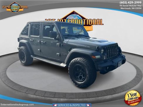 Used 2019 Jeep Wrangler Unlimited Sport AWD/4WD image 2
