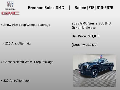 New 2026 GMC Sierra 2500 Denali Ultimate AWD/4WD image 6