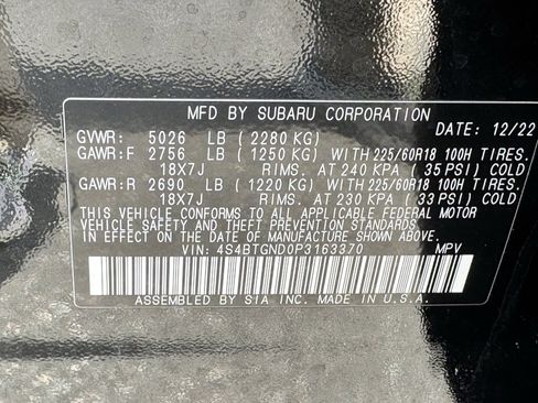 Used 2023 Subaru Outback Limited XT image 47