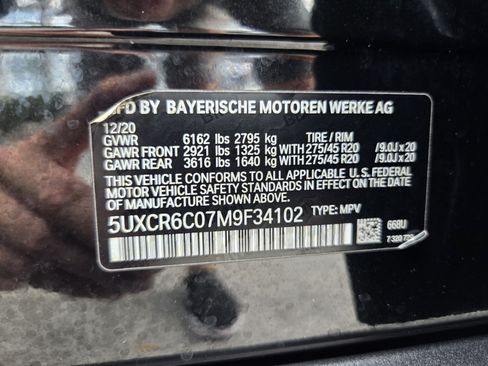 Used 2021 BMW X5 xDrive40i w/ Convenience Package AWD/4WD image 19
