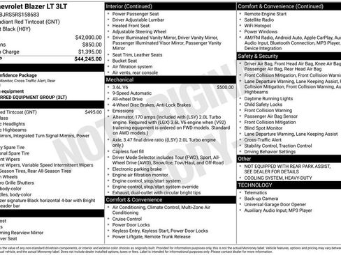 Used 2024 Chevrolet Blazer LT image 32