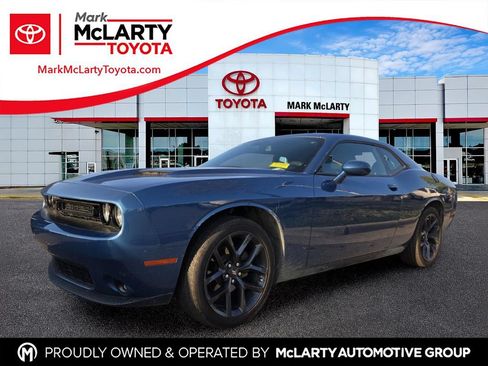 Used 2021 Dodge Challenger SXT w/ Blacktop Package RWD image 1