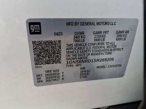 Used 2025 Chevrolet Tahoe LT AWD/4WD image 34