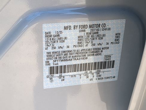 New 2026 Ford Maverick Lariat w/ Black Appearance Package image 67