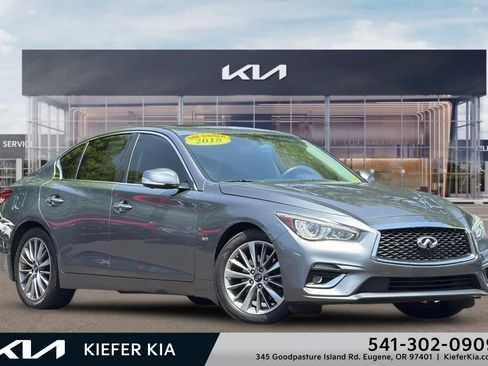 Used 2018 INFINITI Q50 Luxe w/ Sensory Package (Luxe) AWD/4WD image 1