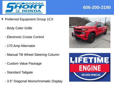 Used 2021 Chevrolet Silverado 1500 Custom image 12