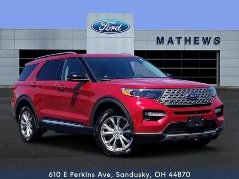 Used 2021 Ford Explorer Limited w/ Equipment Group 301A AWD/4WD image 1