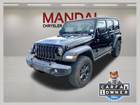 Used 2021 Jeep Wrangler Unlimited Sport AWD/4WD image 1