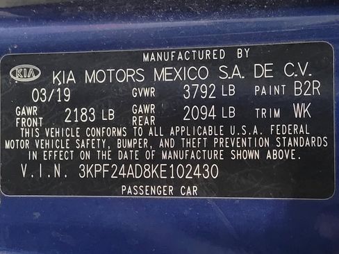 Used 2019 Kia Forte LXS FWD image 33