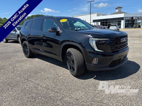 New 2026 GMC Acadia Elevation w/ Black Edition FWD image 8