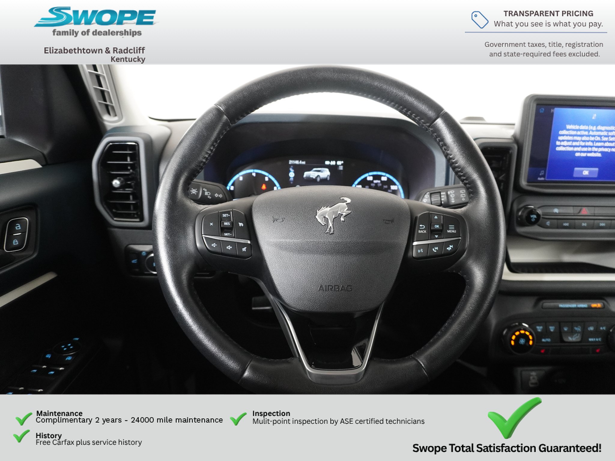 Used 2023 Ford Bronco Sport Heritage w/ Heritage Convenience Package AWD/4WD image 16