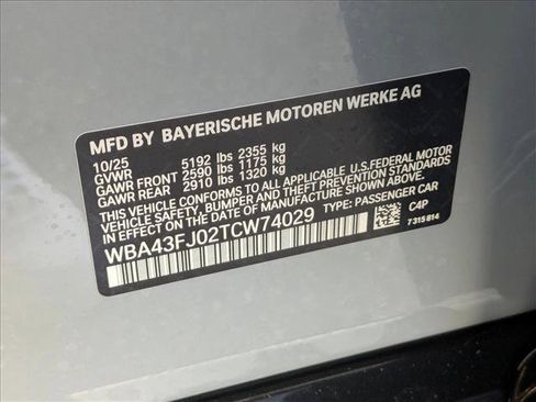 New 2026 BMW 530i w/ M Sport Package image 16