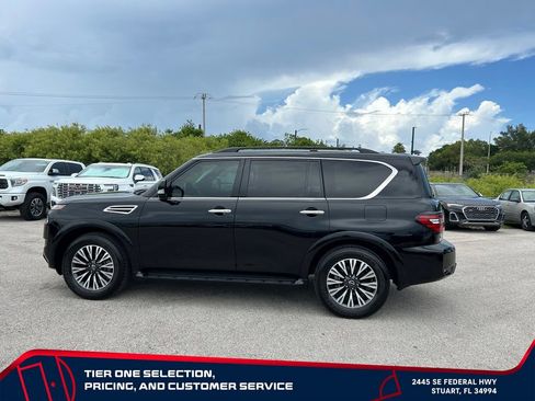 Used 2024 Nissan Armada SL w/ Midnight Edition Package RWD image 8