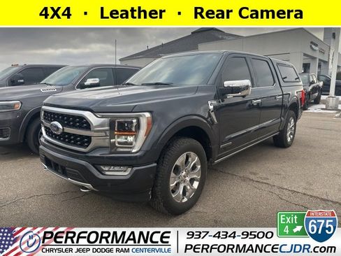 Used 2021 Ford F150 Platinum w/ Equipment Group 701A High image 1