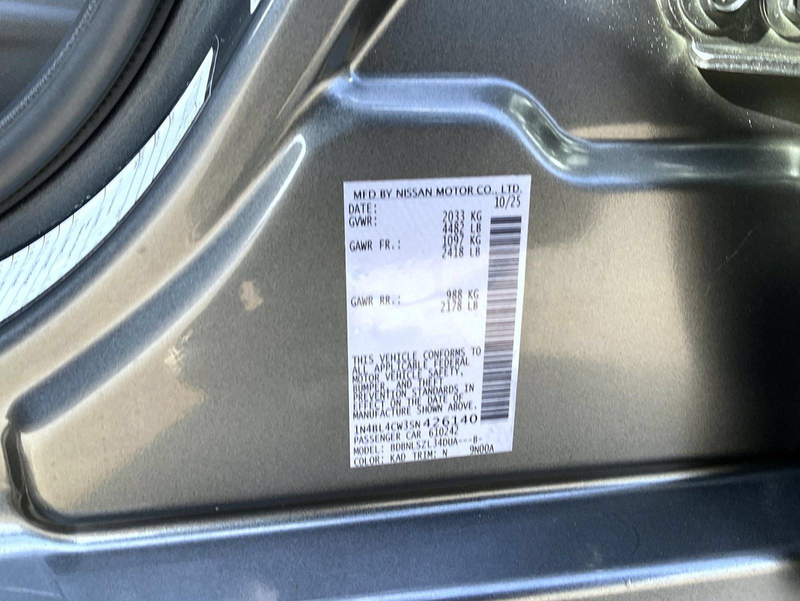 Used 2025 Nissan Altima 2.5 SR AWD/4WD image 25