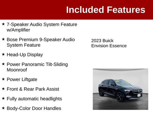 Used 2023 Buick Envision Essence w/ Technology Package I AWD/4WD image 4