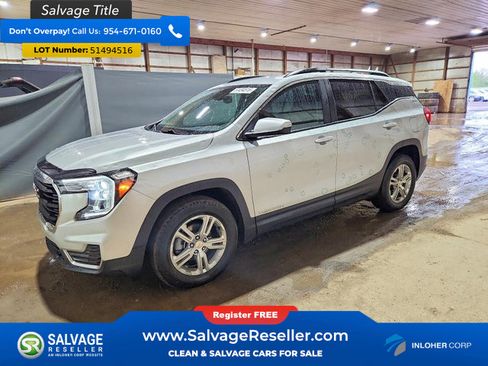 Used 2022 GMC Terrain SLE w/ Driver Convenience Package FWD image 1