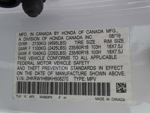 Used 2019 Honda CR-V EX-L image 22