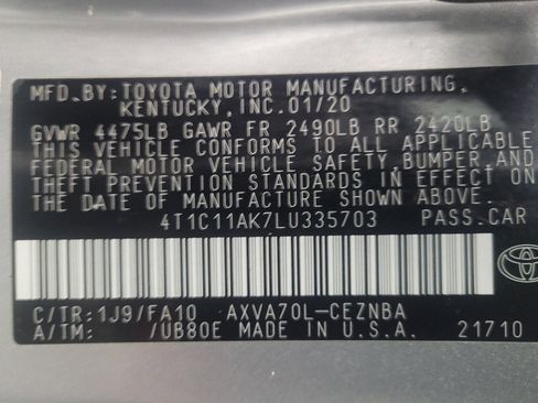 Used 2020 Toyota Camry LE image 33