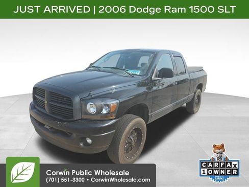 Used 2006 Dodge Ram 1500 Truck SLT w/ Quad Cab Big Horn Value Group AWD/4WD image 1