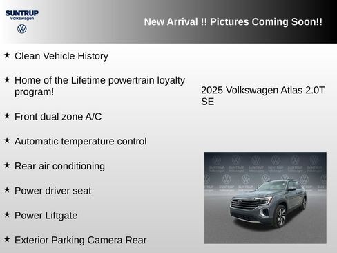 Used 2025 Volkswagen Atlas SE FWD image 5