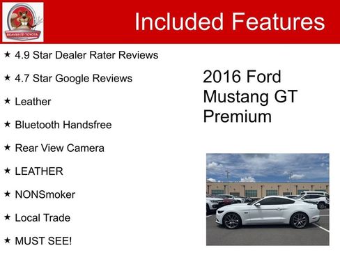 Used 2016 Ford Mustang GT Premium w/ Equipment Group 401A image 5