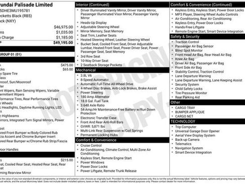 Used 2021 Hyundai Palisade Limited image 28