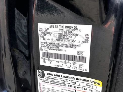 Used 2012 Ford F150 FX4 w/ FX Luxury Pkg AWD/4WD image 19