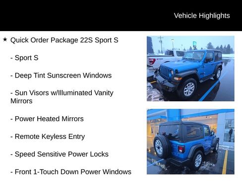 Used 2023 Jeep Wrangler Sport S image 4