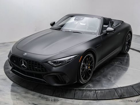 Used 2022 Mercedes-Benz SL 55 AMG 4MATIC image 7
