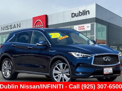 Used 2022 INFINITI QX50 Sensory w/ Cargo Package AWD/4WD image 2