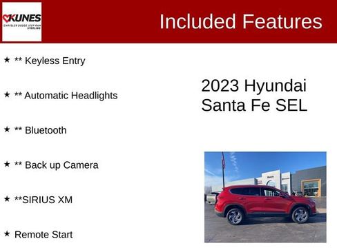 Used 2023 Hyundai Santa Fe SEL image 3