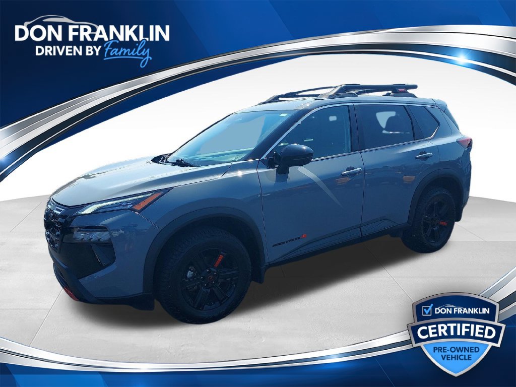 Used 2025 Nissan Rogue SV w/ Rock Creek Premium Package AWD/4WD 360° Tour