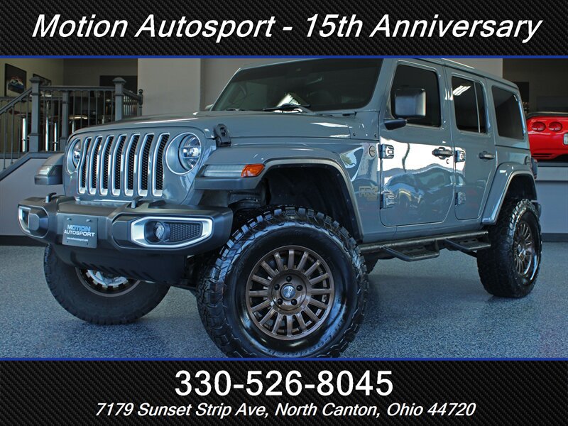 Used 2019 Jeep Wrangler Unlimited Sahara w/ Advanced Safety Group AWD/4WD image 1