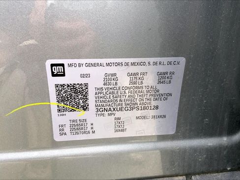 Used 2023 Chevrolet Equinox LT AWD/4WD image 37