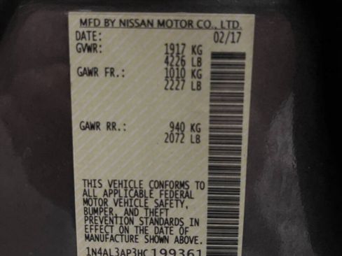 Used 2017 Nissan Altima 2.5 SV FWD image 30
