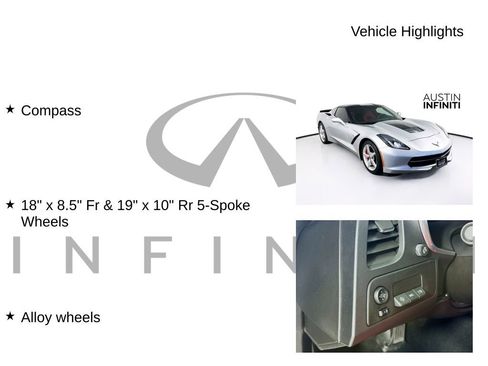 Used 2014 Chevrolet Corvette Stingray Coupe w/ 2LT Preferred Equipment Group image 10