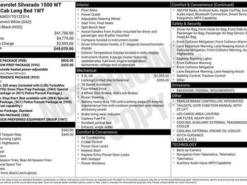 New 2026 Chevrolet Silverado 1500 W/T w/ WT Value Package image 3